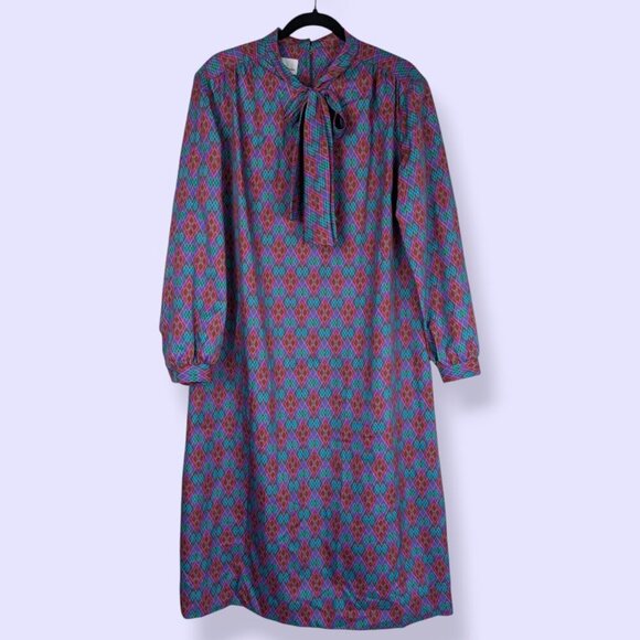 Vintage Pierre Balmain Long Sleeve Dress - Picture 5 of 9